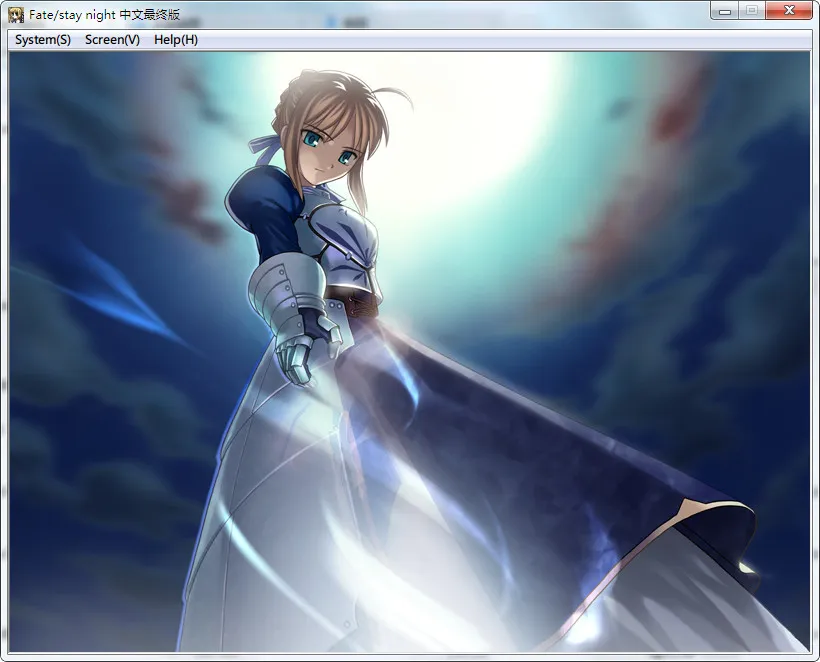 点击放大 Fate/Stay Night(Fate Stay Night命运长夜) 中文最终版