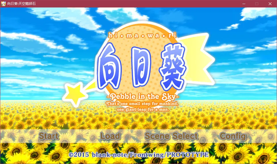 向日葵:天空鹅卵石